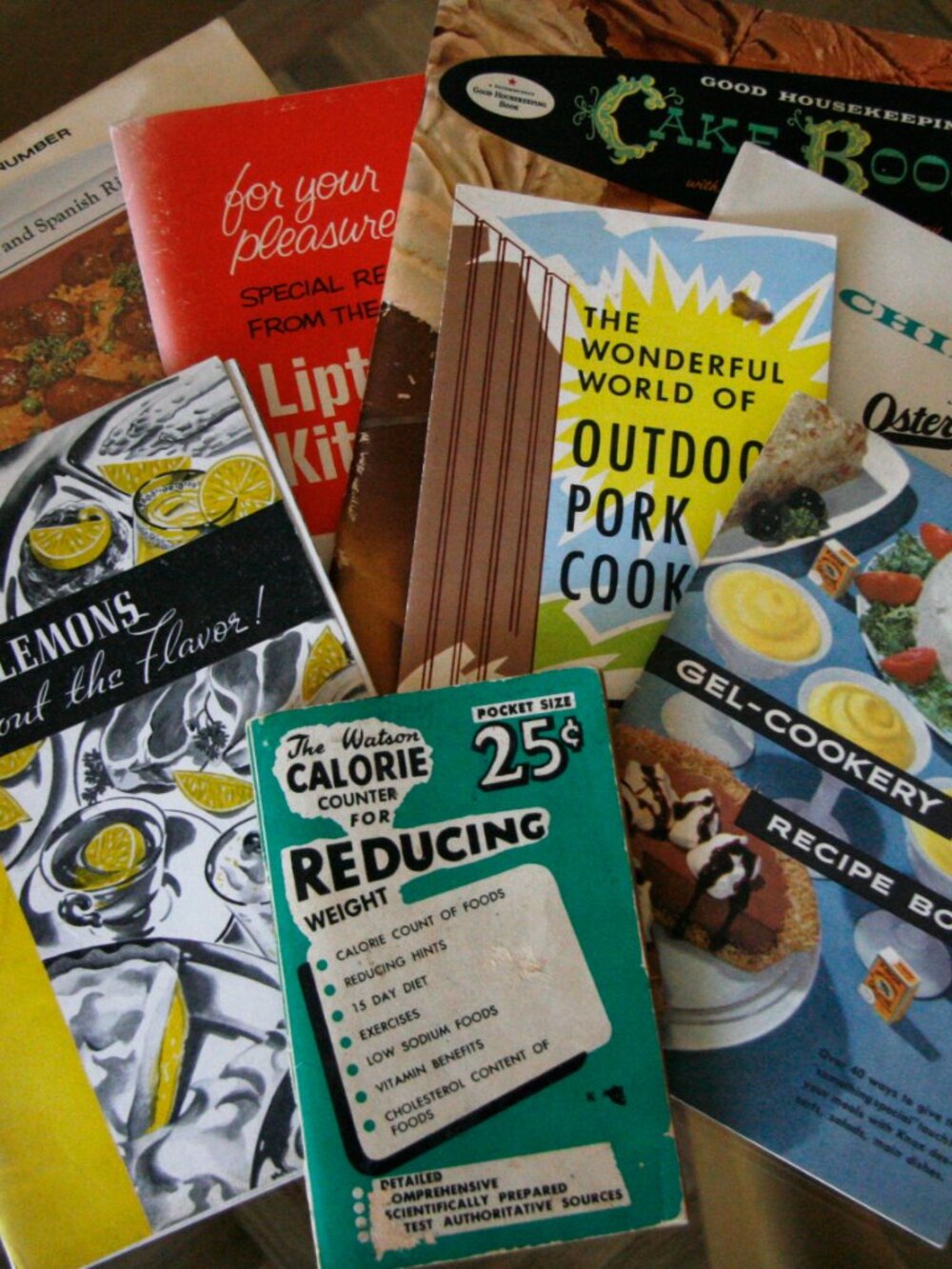 1940s-1960s Rare Food Related Booklet Collection